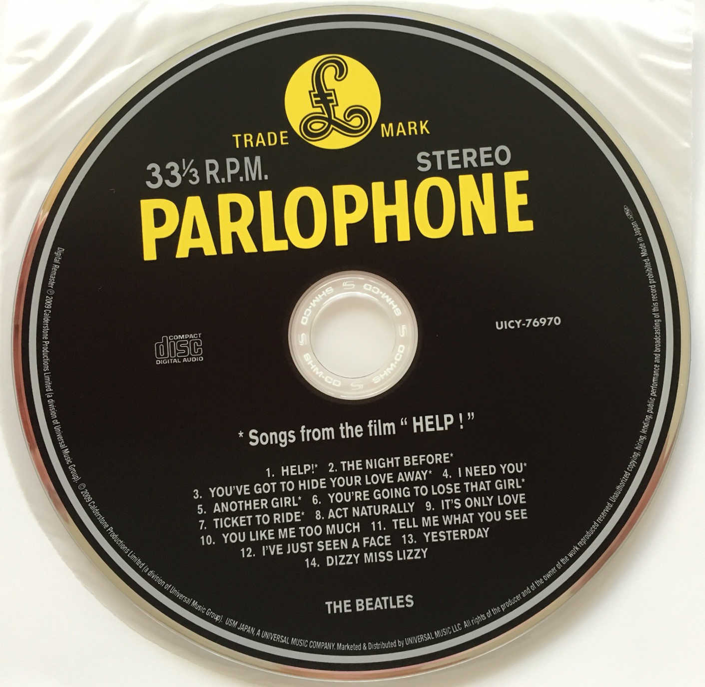 CD, Beatles (The) - Help! [Encore Pressing]